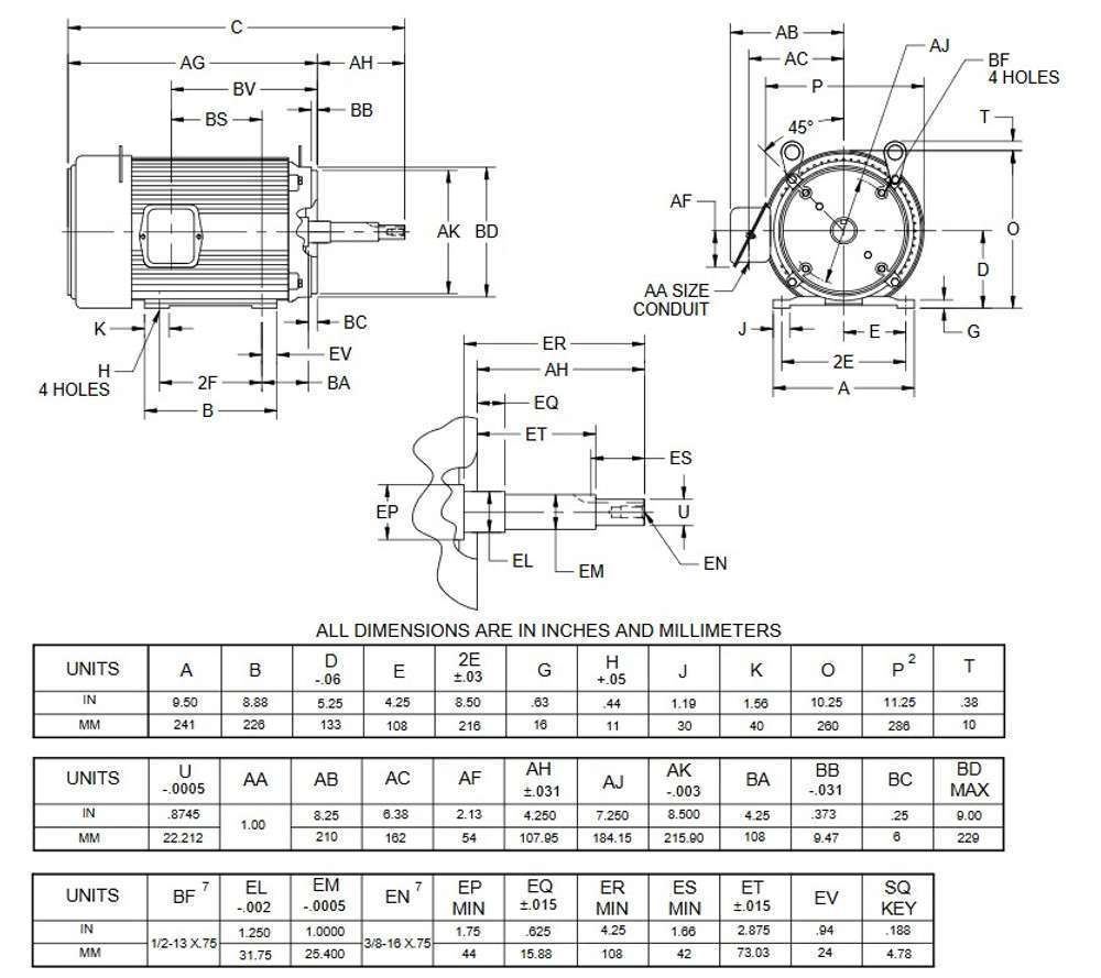 GT0519 Replacement Motor - cemotors