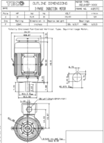 TECO NPV1004C General Purpose Motor - Image 2