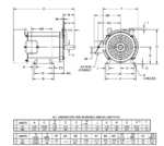 US-Nidec S7P2A General Purpose Motor - Image 2