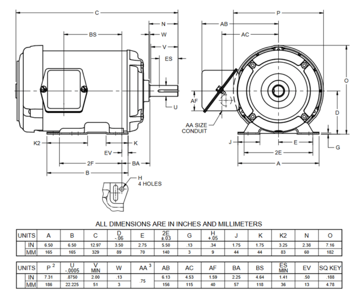 4LW68 Replacement Motor - cemotors